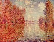 Claude Monet Herbst in Argenteuil Germany oil painting artist
